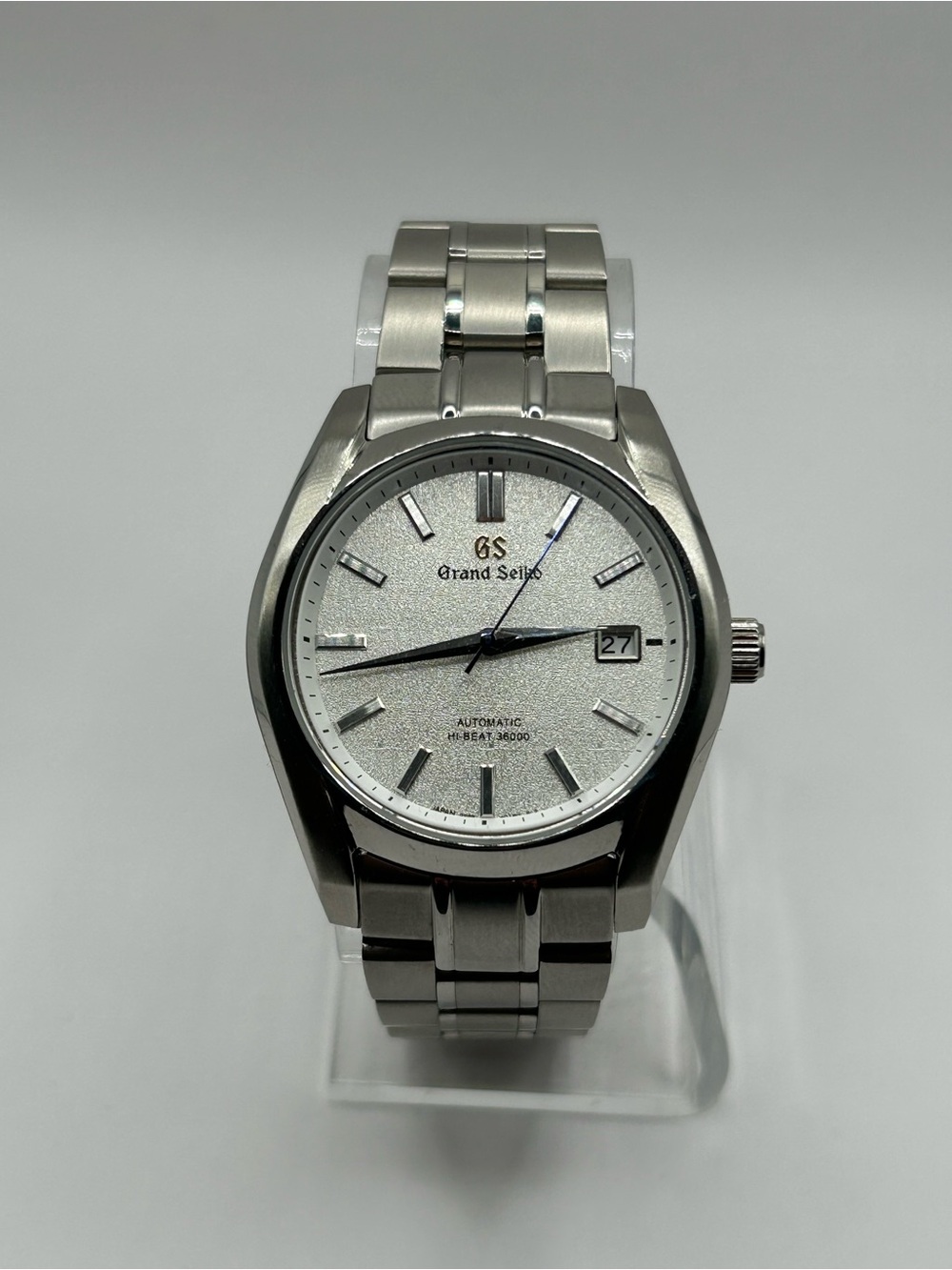 Grand Seiko SBGH201 Hi-Beat 36000 Silver Dial Automatic Men’s Watch